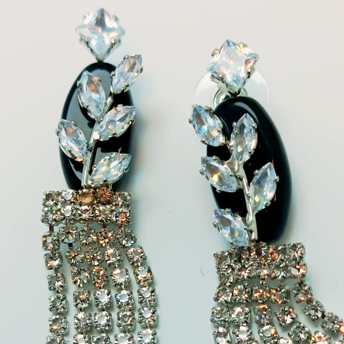 Golden Glamour Tassel Earrings